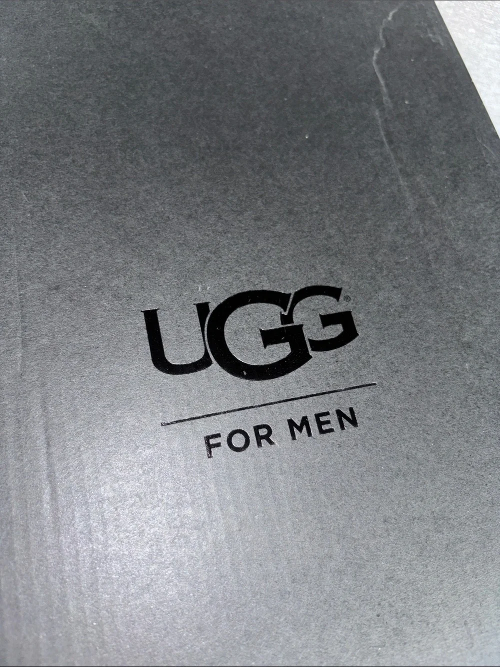 UGG Men's Black Suede Chukka Boots with Side Zip and Laces. New w/tags